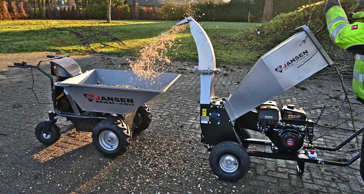 Gartenhäcksler Jansen GTS-1500E