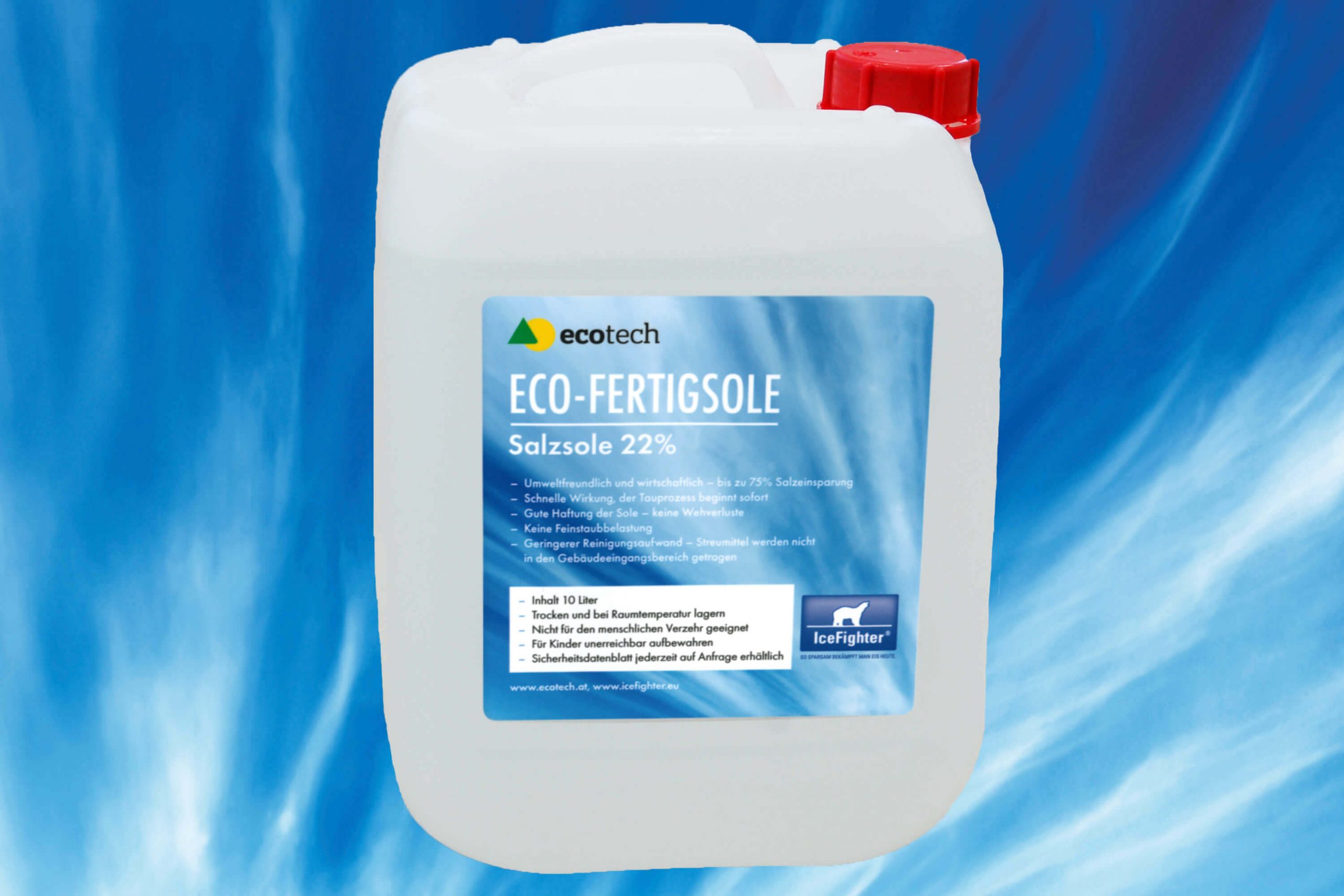 ECO NaCl - Sole 22% Konzentrat in 10 Liter Gebinde ECO NaCl - Sole 22% Konzentrat in 10 Liter Gebinde